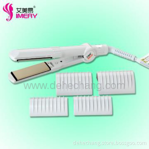 Hair curler with Ceramic Coating Plates, With CE/GS/RoHS